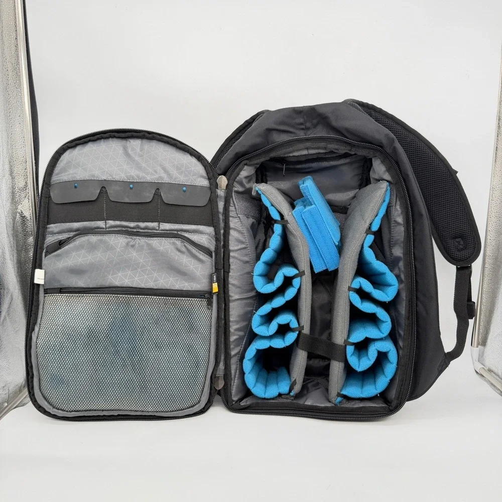 Case Logic DSLR Camera Backpack Black Ripstop Nylon Laptop Compartment Padded